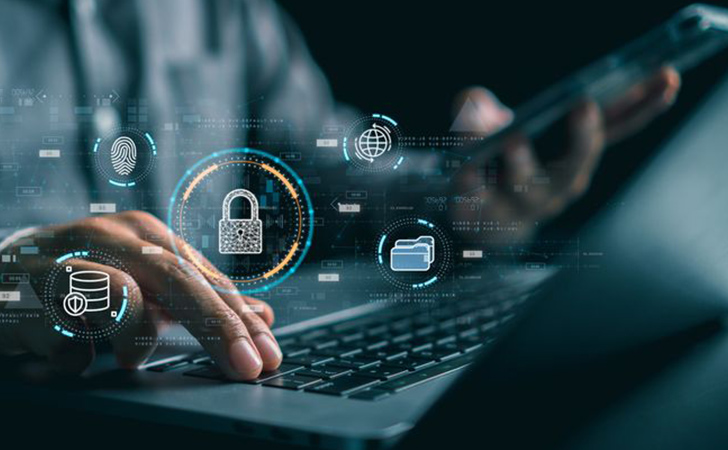 セキュリティソフトの入ったパソコン