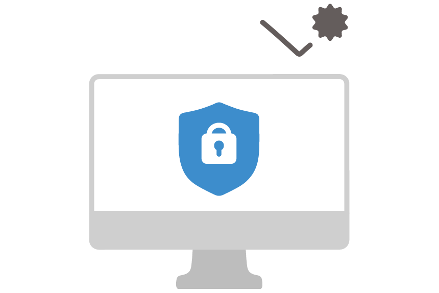 DDoS攻撃など追加の対策も合わせて行いたい担当者をイメージした画像